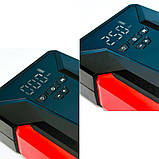 Автомобільний пуско-зарядний пристрій Бустер із насосом Jump Starter J16 Led екран 39800mah USB+Type-C, фото 7