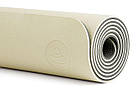 Екологічний килимок для йоги Bodhi Lotus Pro 183x60x0.6 см пісочний, фото 9