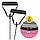 Балансувальна платформа 4FIZJO Bosu Ball 60 см Pink (P-5905973402453), фото 4