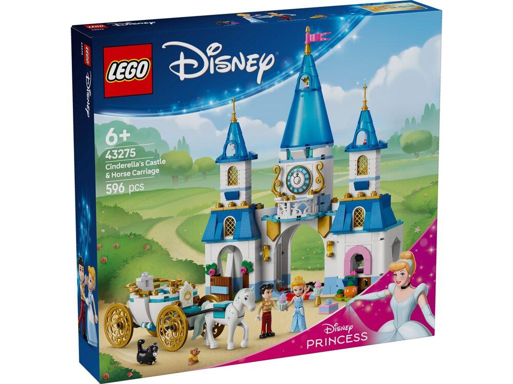Lego Disney Princess Замок Попелюшки й карета [43275], фото 1
