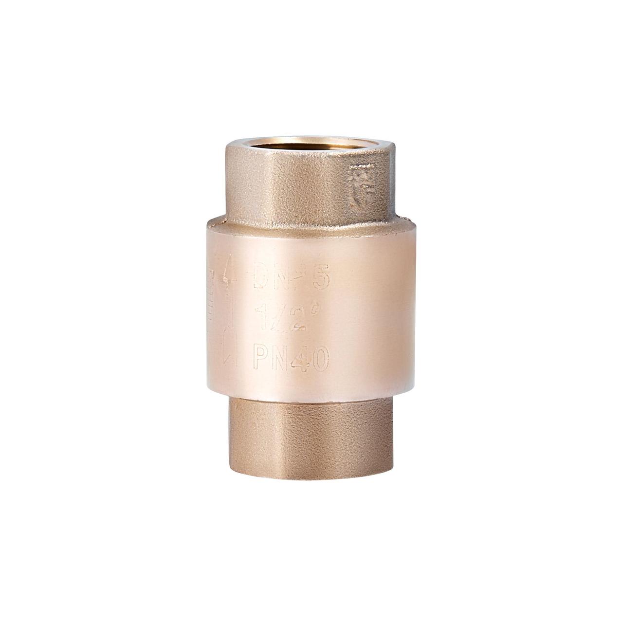 Зворотний клапан 1/2" з латунним штоком SD Forte