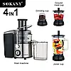Соковижималка 4в1 Sokany  800 Вт  SK-4009, фото 8