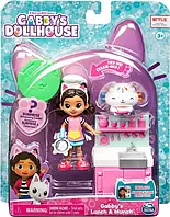 Ігровий набір Gabby's Dollhouse Lunch & Munch Ляльковий будиночок Габбі Кухня з фігурками та аксесуарами