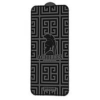 Захисне скло Proove Achilles для iPhone 14 Pro Max чорне 9H загартоване 3D олеофобне, фото 2