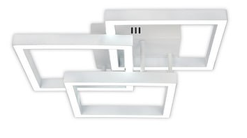 Накладний світлодіодний світильник-люстра Ardero AL6493ARD-1 URBAN 60Вт 3000-6000К 3600Лм 415х360х130 мм білий