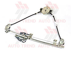 Склопідйомник ВАЗ 2108 передній лівий механічний тросового типу (Pegas) (2108-6104011)