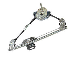 Склопідйомник ВАЗ 2110-2112 задній лівий механічний тросового типу (Pegas) (2110-6204011)