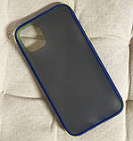 Чохол для iPhone 11 - GLADIATOR Matte Case, Blue+Lime Green, фото 2