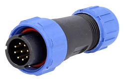 Конектори WEIPU SP1310/P9 9pin тато IP68 - 50 шт в пакуванні amc