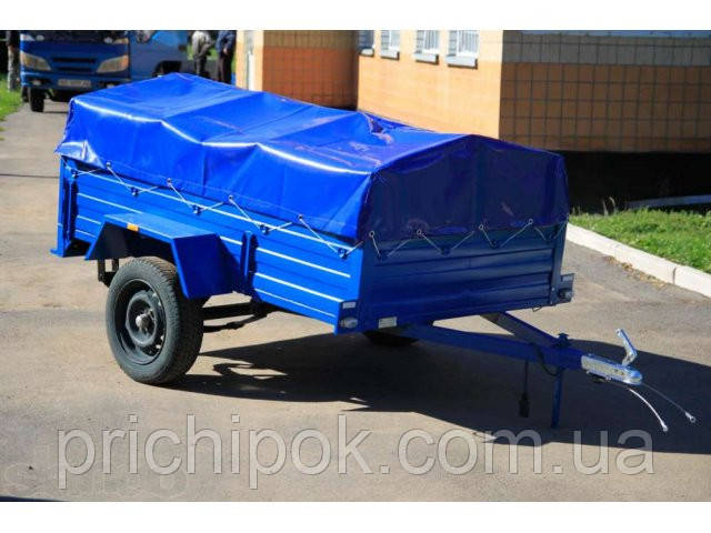 Тент на легковий причіп АМС 2,3*1,35 тканина ПВХ