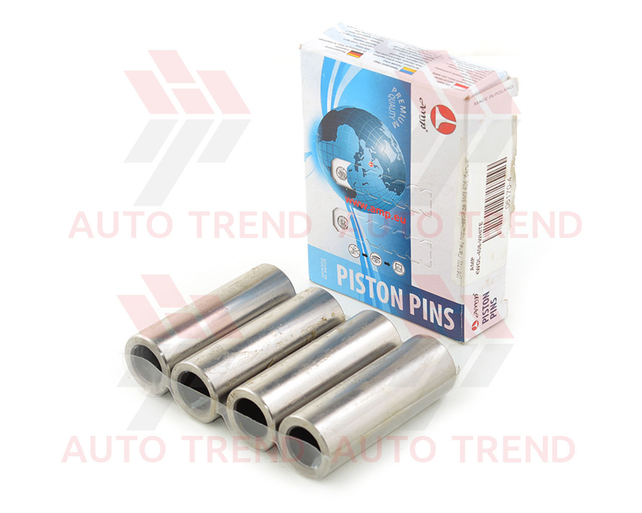 Палець поршневий ГАЗ дв. ЗМЗ 406 білий (AMP) (XWOL-64-WHITE)