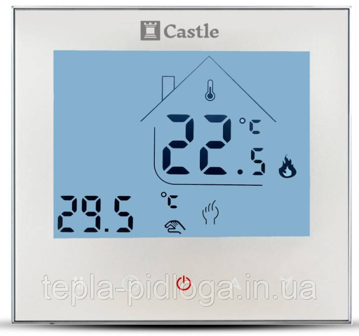 Терморегулятор программатор Castle AC605H БІЛИЙ/ ЧОРНИЙ