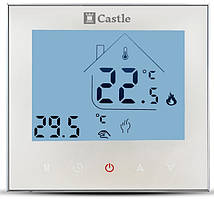 Терморегулятор програматор Castle AC605H БІЛИЙ/ ЧОРНИЙ