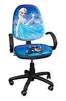 Детское компьютерное кресло для девочки Поло РМ "Ледяное сердце 14"