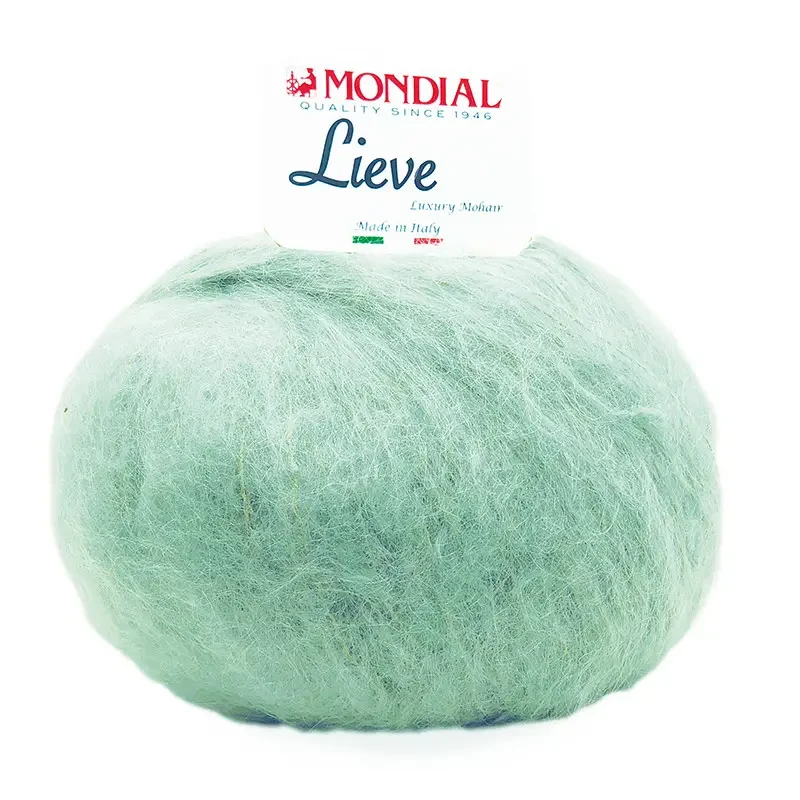 Пряжа Lieve/Лів, ніжно-бірюзовий 70, Mondial