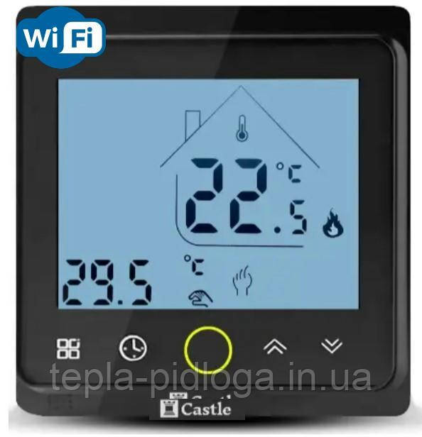 Терморегулятор программатор Castle AC603H WI-FI БІЛИЙ/ ЧОРНИЙ