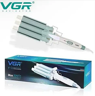 Професійна потрійна плойка хвиля для завивки волосся VGR-595