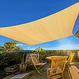 Затіняюча сітка Agreen 95% жовта (4х50) рулон, фото 5