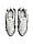 Чоловічі шкіряні текстиль кросівки Nike Shox TL White Silver, кеди Найк срібні шкіра текстиль Чоловіче взуття, фото 9