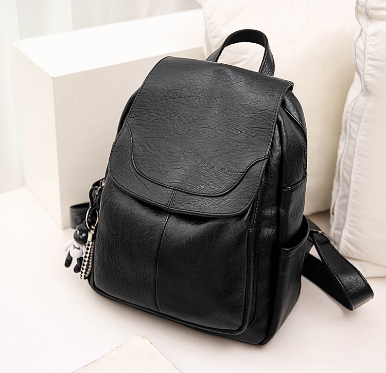 Жіночий рюкзак еко-шкіра 1198 Black