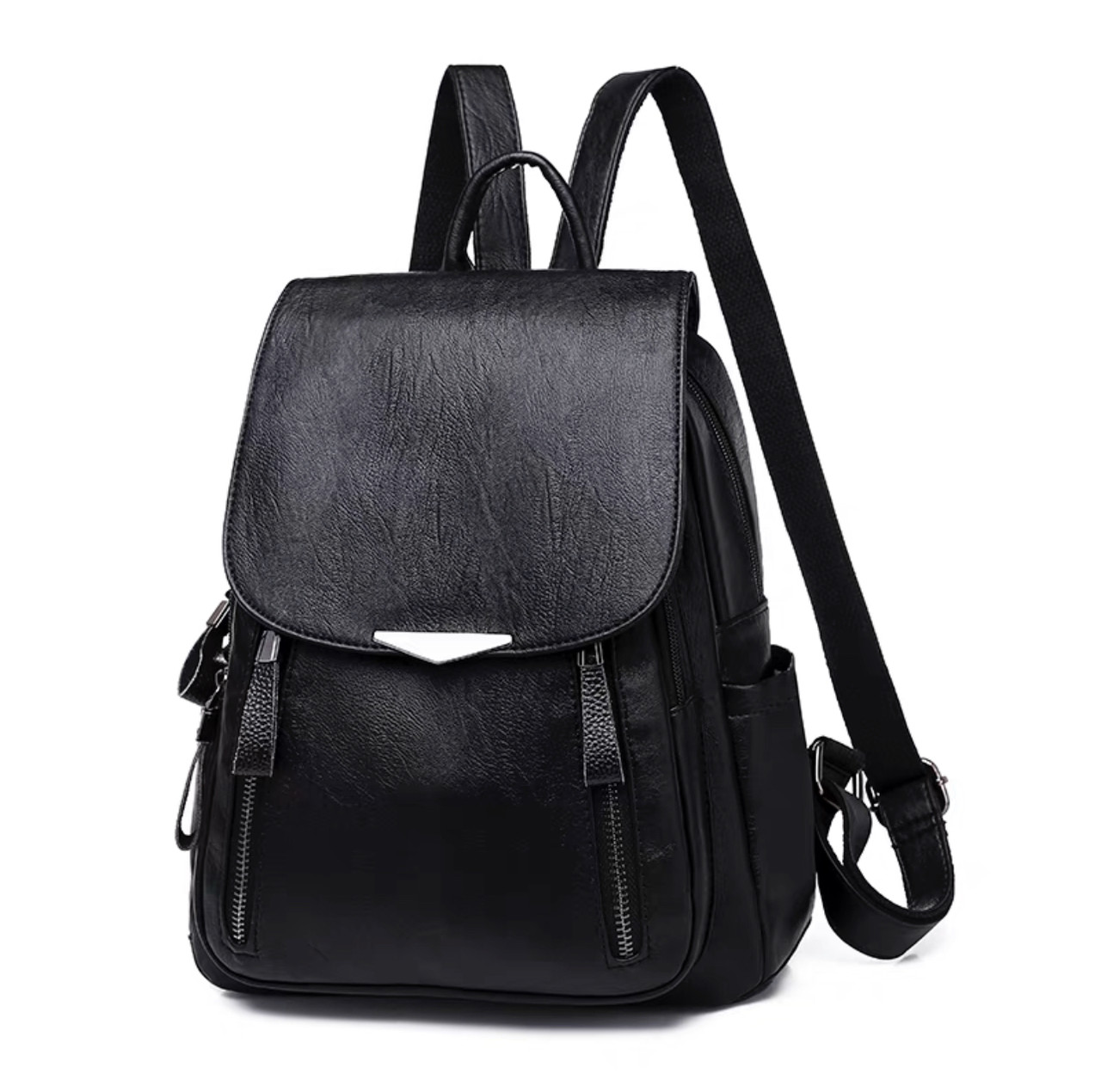 Жіночий рюкзак еко-шкіра Black 1129-1
