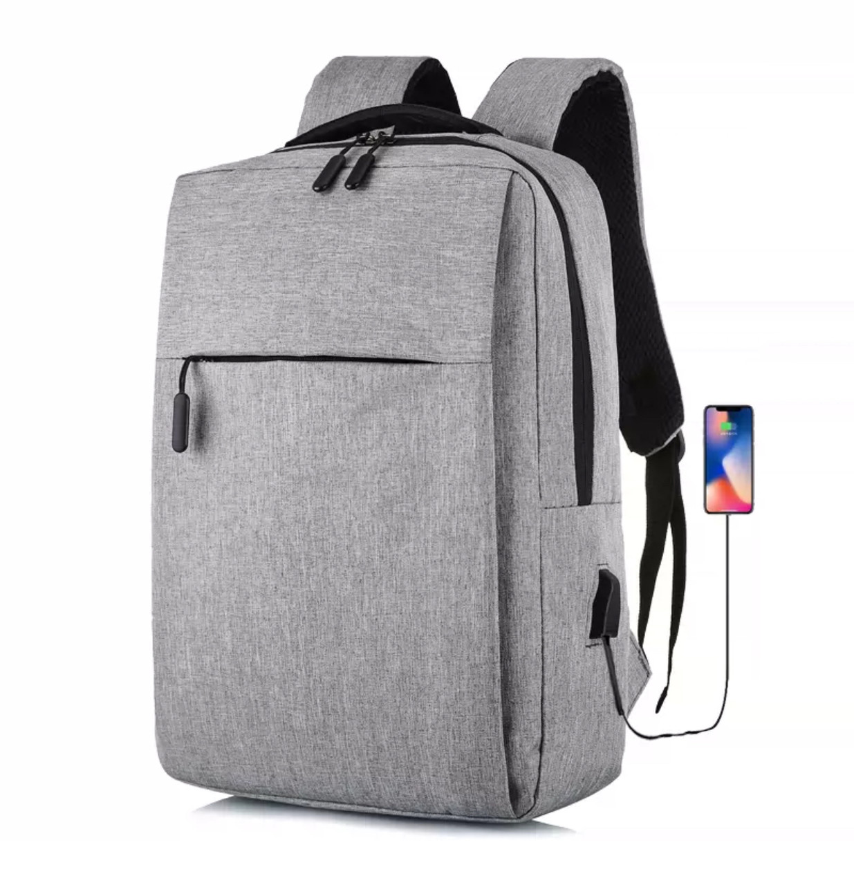 Рюкзак міський Urban usb 1276 Grey