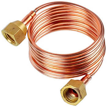 Трубка капілярна із гайкою 1/4" L=1500mm для терморегулюючого вентиля і реле тиску