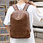 Рюкзак міський еко шкіра Brown 2026, фото 3