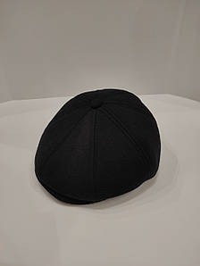 Кепка восьмиклинка Зима чорна