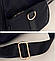 Жіночий міський рюкзак чорний 1305, фото 9
