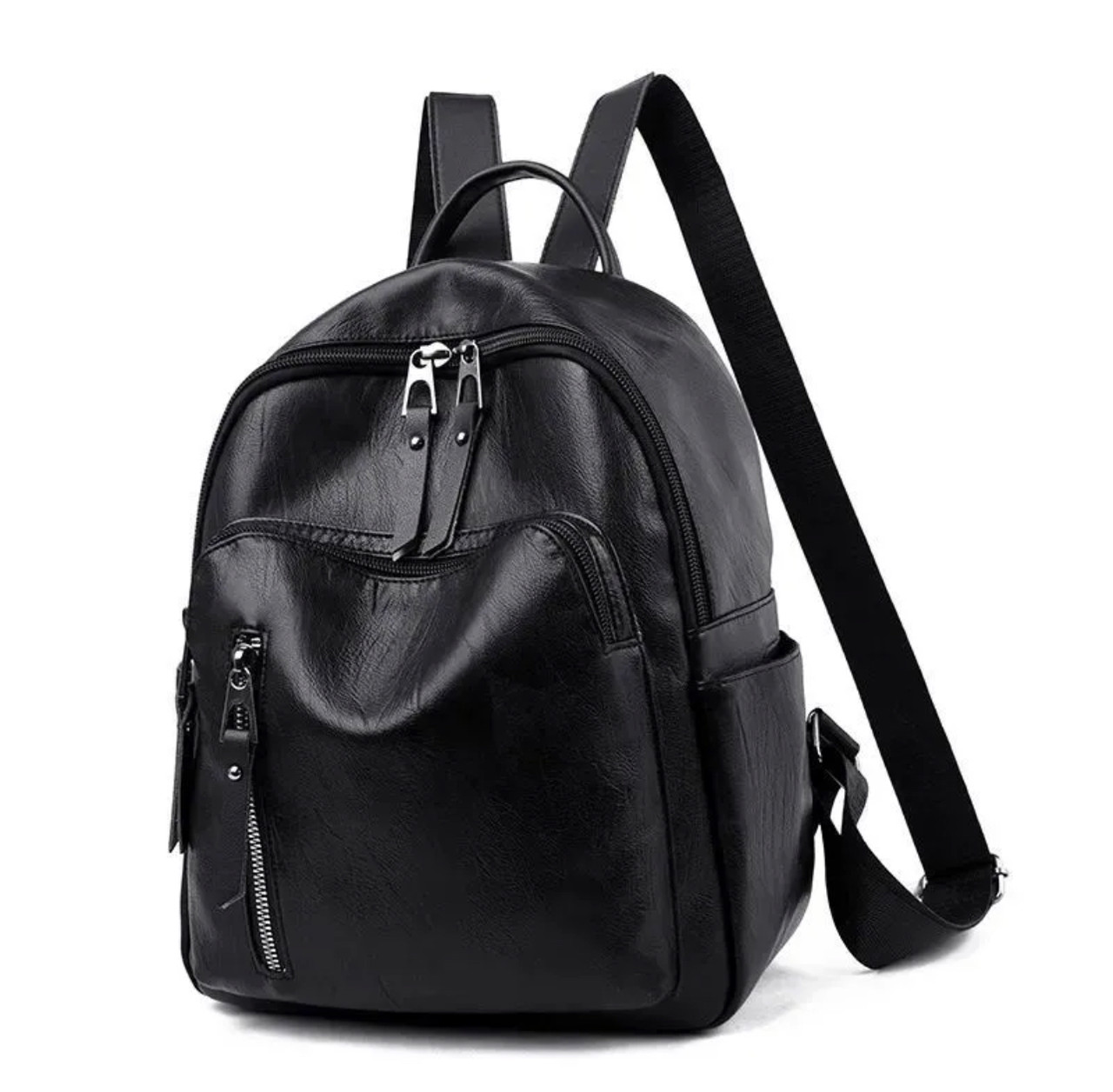 Жіночий рюкзак еко-шкіра 1306 Black