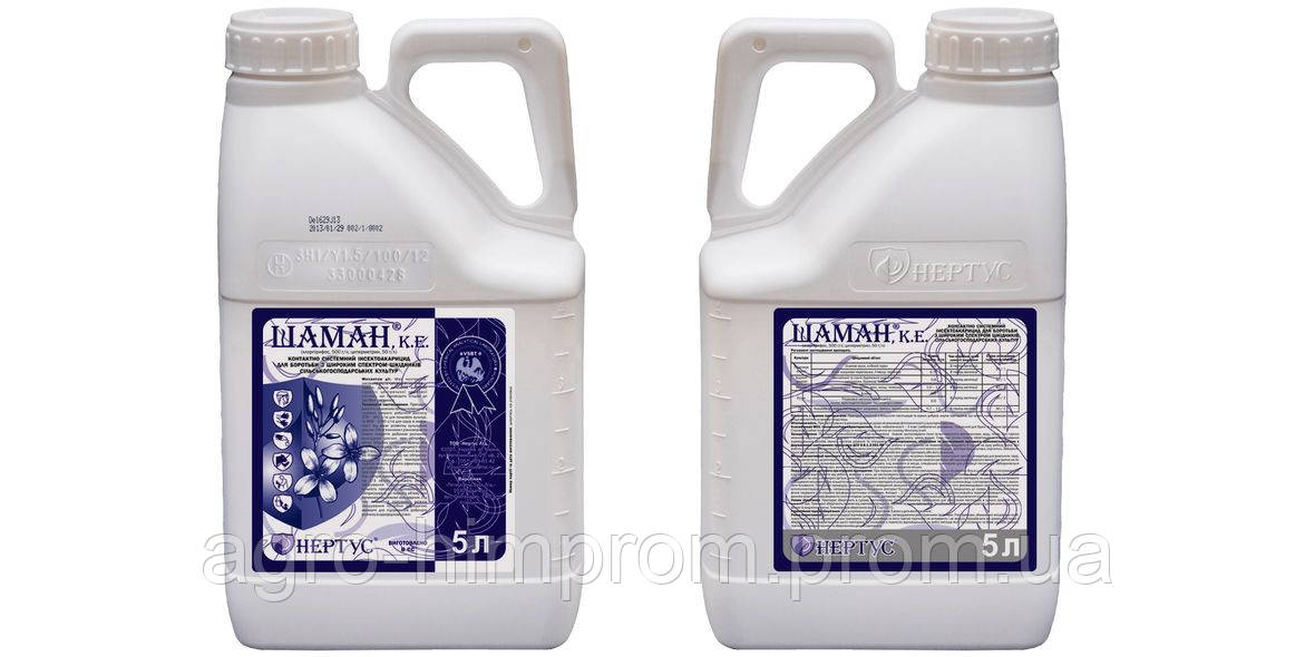 Інсектицид Шаман ( Нурел Д ) хлорпірифос, 500 г/л + циперметрина 50 г/л, пшениця, ріпак, буряки, яблуня, горох