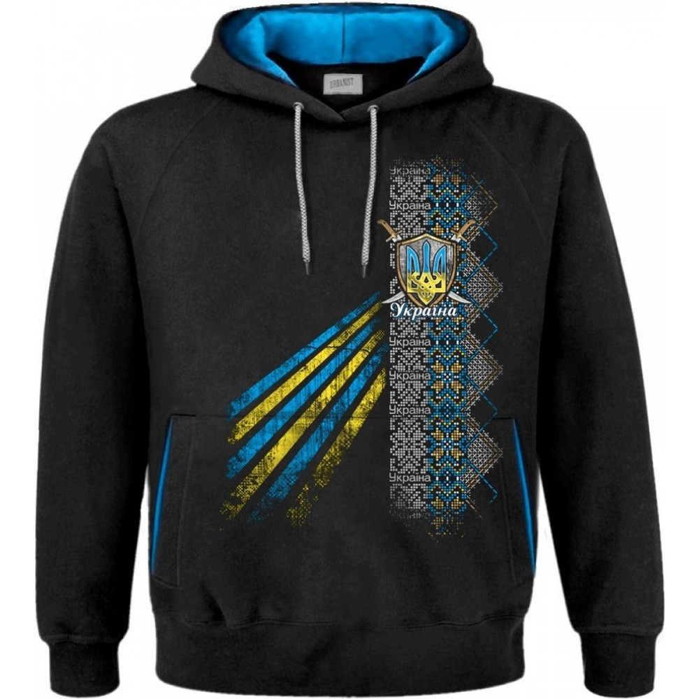 Худі Urbanist "Візерунок - Тризуб", Розмір M, фото 1