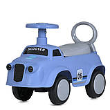 Дитяча каталка-толокар Bambi M 6023 музика світло Блакитний, фото 2