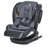 Дитяче автокрісло із системою Isofix від народження до 12 років El Camino Evolution 2 360o Сірий, фото 4