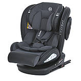 Дитяче автокрісло із системою Isofix від народження до 12 років El Camino Evolution 2 360o Темно-сірий, фото 4