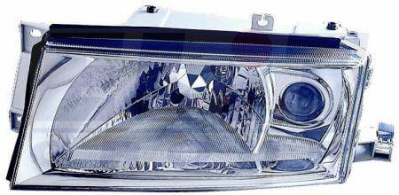 Фара передня Skoda Octavia (1U2/1U5) 2000-2010 ліва, електричне регулювання, без коректора, без ламп (H4/W5W) Depo 6651106LLDEM