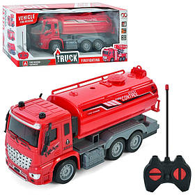 Дитяча пожежна машинка на радіокеруванні Bambi 110-4 світлові ефекти, Toyman