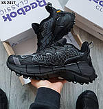 Кросівки Reebok Zig Kinetica 2.5 Edge Black Grey (чорно/сірі), фото 7