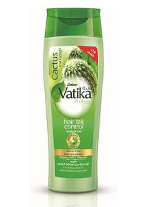 Dabur Vatika Шампунь «Живлення та зміцнення» з екстрактом кактусу, часнику та руколи 180 мл