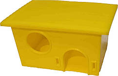 Хатинка для хом'яка Лорі, колір мікс, пластик 16х11х9 см (*)