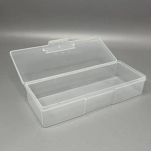 Пластикова упаковка 19x7.5x3.5 см (контейнер, органайзер) для рукоділля та шиття