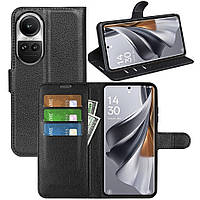 Чохол-книжка Litchie Wallet для Oppo Reno 10 5G / 10 Pro 5G Black