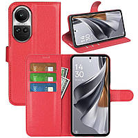 Чохол-книжка Litchie Wallet для Oppo Reno 10 5G / 10 Pro 5G Red