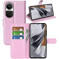 Чохол-книжка Litchie Wallet для Oppo Reno 10 5G / 10 Pro 5G Light Pink
