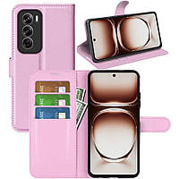 Чохол-книжка Litchie Wallet для Oppo Reno 12 5G Light Pink