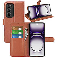 Чохол-книжка Litchie Wallet для Oppo Reno 12 Pro 5G Brown