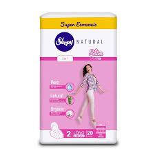 Прокладки гігієнічні ультратонкі Sleepy Slim Long-2 №20 Super Economic (280 mm)