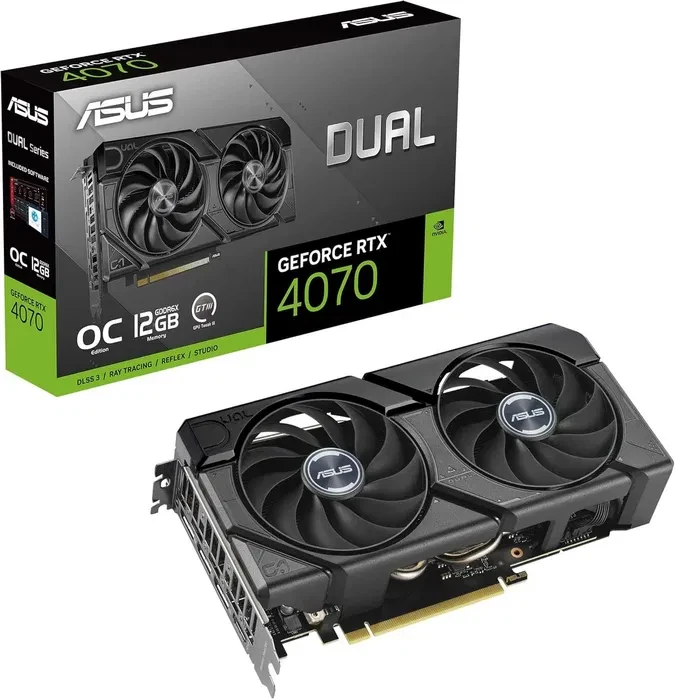 ASUS DUAL-RTX4070-O12G-EVO Відеокарта