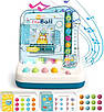 Дитяча логічна головоломка Ігровий автомат Roll The Ball Трекбол сортер розвиває мислення і реакцію світло, фото 4